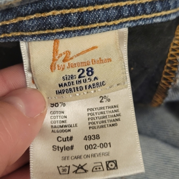 Citizens of Humanity Ingrid #002 Stretch Low Waist Flare Size 28 Blue Jeans - Picture 11 of 13